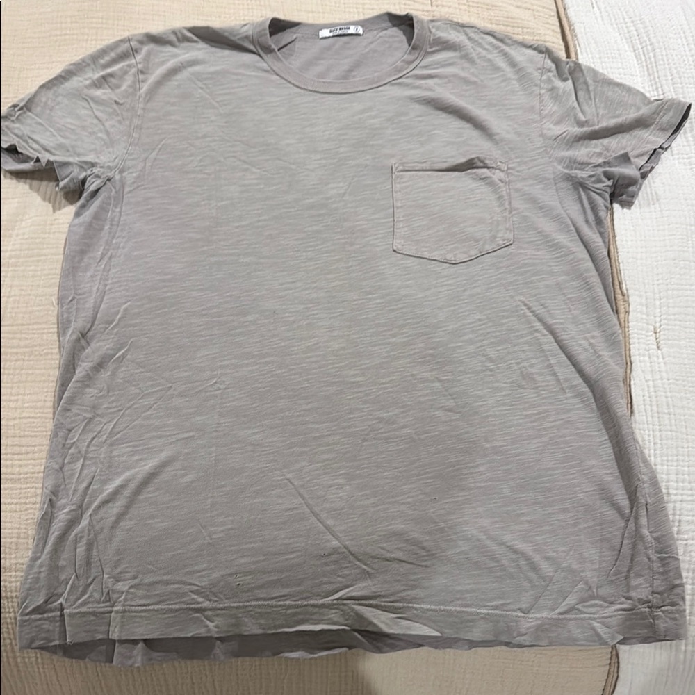 Buck Mason Gray Short Sleeve Tee